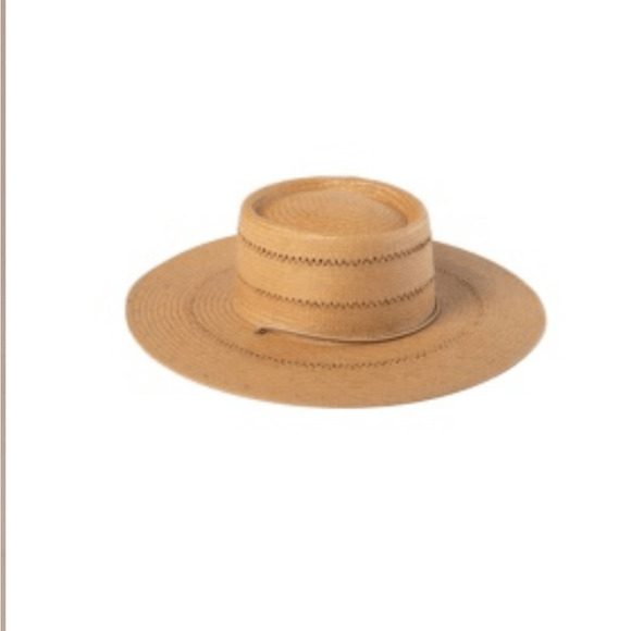 NEW! LOC Jacinto Wide Brim Straw Sun Hat - Natural Straw main image 4